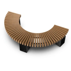 Curved Bench