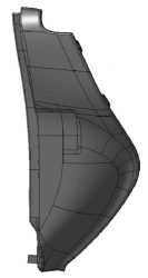 Left Housing for M1 and N1 Vehicles - Model 1681927081