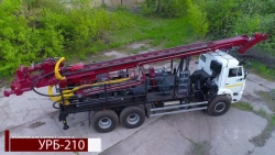URB-210 Exploration Drilling Rig for Geological Surveys