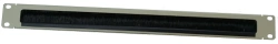 Cable Entry Panel with Brush for 19" Racks