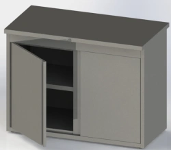 Island Folding Table for Food Processing and Storage - STRO 12*6