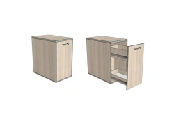 Low Filing Cabinet for Documents, Model AsT-10