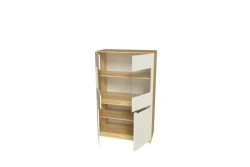 Stylish Modular Collection M-4 Glass Cabinet