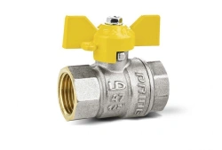 LD Pride Brass Ball Valve 47.20.B-B.GAS for Liquid and Gas Control