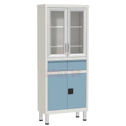 Medical Storage Cabinet Metal Two-Section SHM-02-MSK (MSK-643.12)