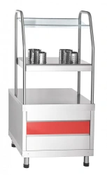 Cutlery and Tray Stand with Bread Bin PSPX-70KM Kashir