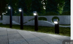 City Slope Garden LED Outdoor Lighting 1.2/12