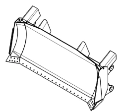 Heavy-Duty Excavation Blade Model 13437754 for Construction Work