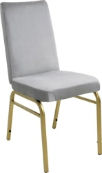 Parliament Chair - Durable Steel Frame with Soft Cushioning