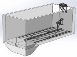 Bottom Scraper for Horizontal Settlers