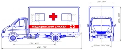 Medical Service Van on Chassis Type 27192 Modification 27192Z