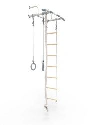 Adjustable Children's Swedish Wall "Junior" with Height-Adjustable Pull-Up Bar