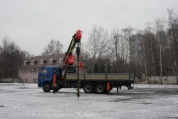 Hydraulic Crane Truck for Special Use on KAMAZ 65117, Model 64K34N-UN