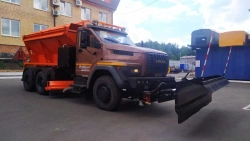 All-Season Combined Road Machine VMKD-2015 7963VD on Ural 4320-60, -62, -72, -74