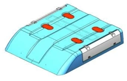 Complete Front GBO Cover, L105-5702110