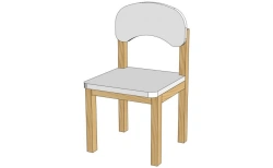 Children's Wooden Chair - Model SD-1