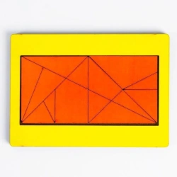 Archimedes Puzzle A5 - Educational Geometry Game