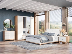 Two-Door Wardrobe with Mirror Bari LD.698190.000