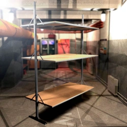 Metal Three-Tier Bunk Beds NCS-949-5/3 (NCS-5.123) / NR132 Type V B-949.00.00.000