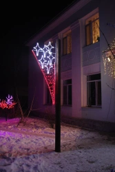 Decorative LED Console Light "Milky Way" – Outdoor Fixture with Brackets (220V, 24V)