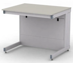 Durable Laboratory Workbench with Removable Screens