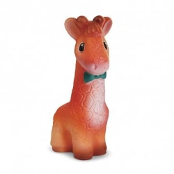 Extravagant Giraffe Toy with Bright Green Bow