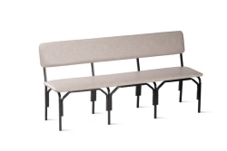 Visitor Bench B-8 VIK with Steel Frame