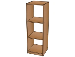 Book Storage Case for Preschool Activities - Model SJ133