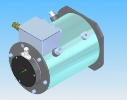 AD55G-U1 Liquid-Cooled Asynchronous Traction Motor