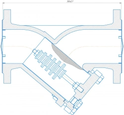 Flanged Magnetic Filter DN 100