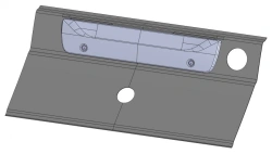 Equipment Access Hatch Panel 5299-401-5702060-10