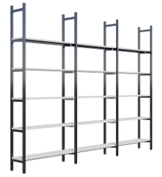 Metal Shelving Unit 3 Sections ST.M.6