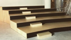 Wooden Podium for Seating and Space Zoning