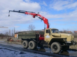MM-92-01 Hydraulic Manipulator Crane Installation