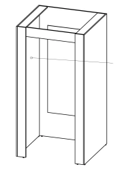 Fitting Room Cabin for Retail and Educational Institutions