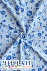 High-Quality Mixed Knitted Fabric (50% Cotton, 50% Polyester) Ribana