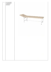 Non-Medical Stationary Massage Table with Face Hole