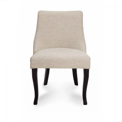 Elegant Marin Chair with Soft Seat and Curved Back