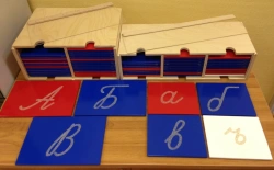 Tactile Letters for Alphabet Learning