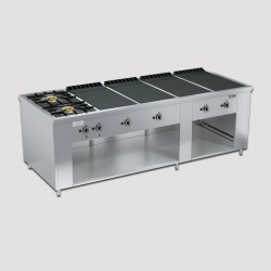 Professional Gas Stove for Cooking - PRG-IIA-10-4 "Maxi