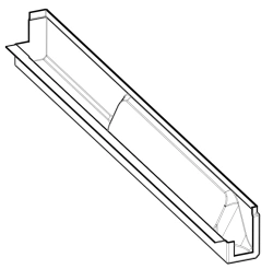 Right Stand S.15Р-21.50.503-001 for Tram Car Interiors