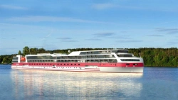 Mixed River-Sea Cruise Passenger Ship Project 00840 "Karelia