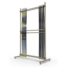 Ski Storage Rack MGS8.019 - Vertical and Dual-Sided Organizer