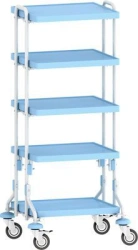 Five-Panel Laparoscopic Trolley for Instrument Transport TL-5-01 "KRONT