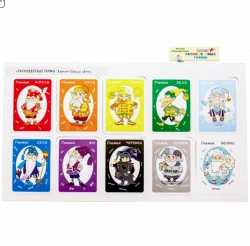 Colorful Gnomes Educational Card Set