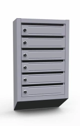 Metal Mailbox YPS-06 for Secure Mail Storage