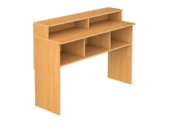 Library Barrier Table for Organized Spaces