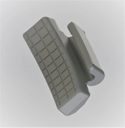 Locomotive Brake Block with Deep Hook M01-398-0.00.00-01 SB