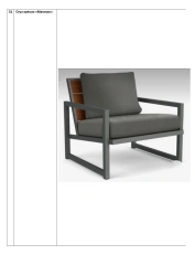 Comfortable Maestro Armchair with Metal Frame