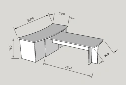 Executive Desk Art. No. 024/2023